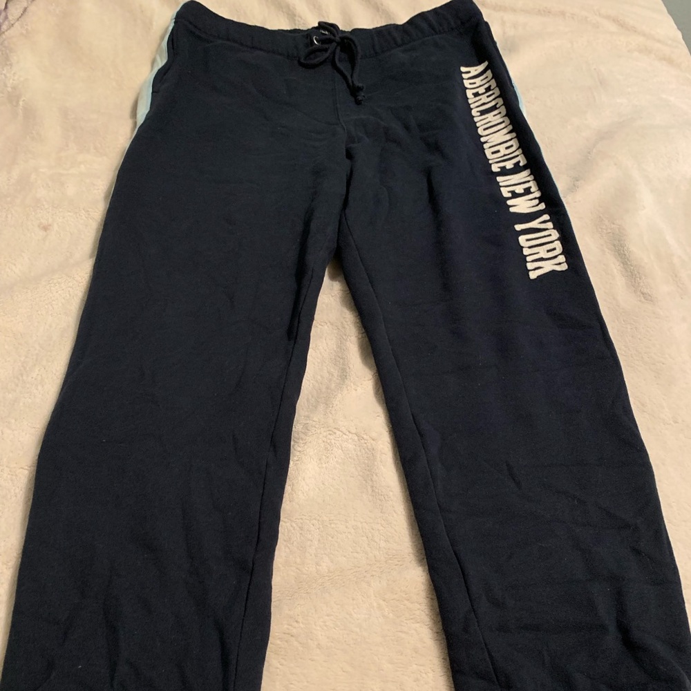 Abercrombie & Fitch navy sweatpants